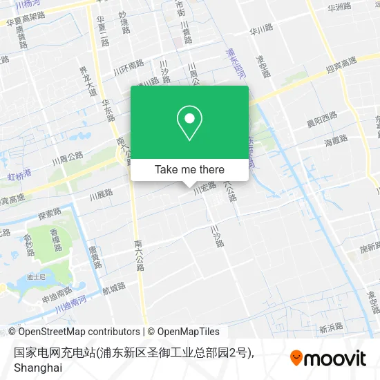 国家电网充电站(浦东新区圣御工业总部园2号) map