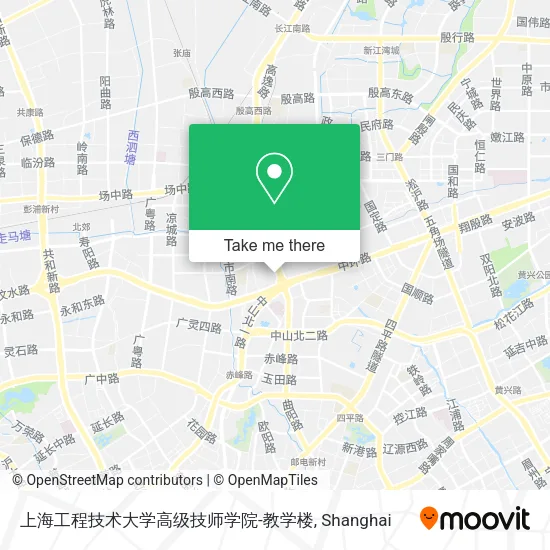 上海工程技术大学高级技师学院-教学楼 map