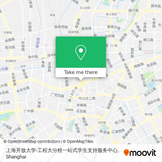 上海开放大学-工程大分校一站式学生支持服务中心 map
