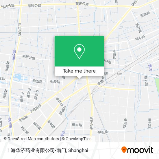 上海华济药业有限公司-南门 map