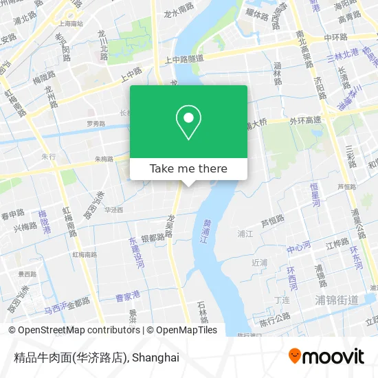 精品牛肉面(华济路店) map