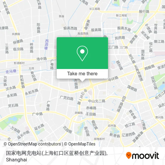 国家电网充电站(上海虹口区蓝桥创意产业园) map