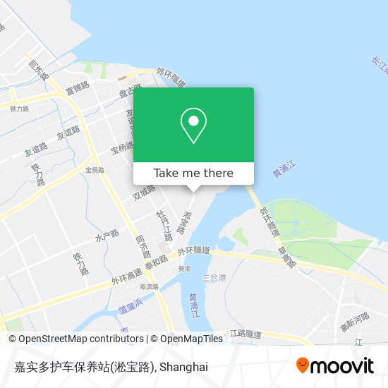 嘉实多护车保养站(淞宝路) map