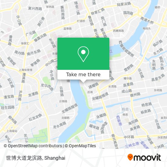 世博大道龙滨路 map