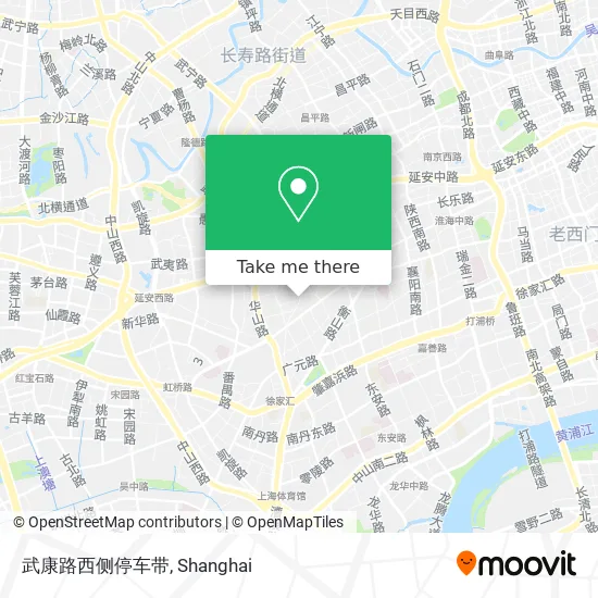 武康路西侧停车带 map