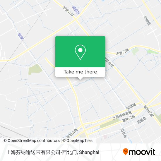 上海芬纳输送带有限公司-西北门 map