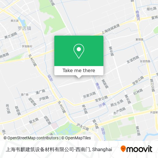 上海韦麒建筑设备材料有限公司-西南门 map