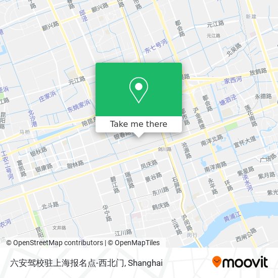 六安驾校驻上海报名点-西北门 map