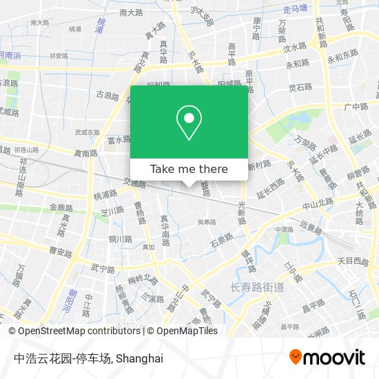 中浩云花园-停车场 map