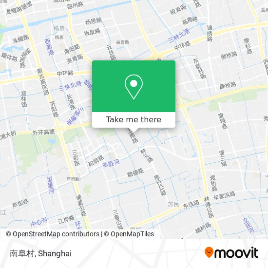 南阜村 map