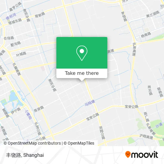 丰饶路 map
