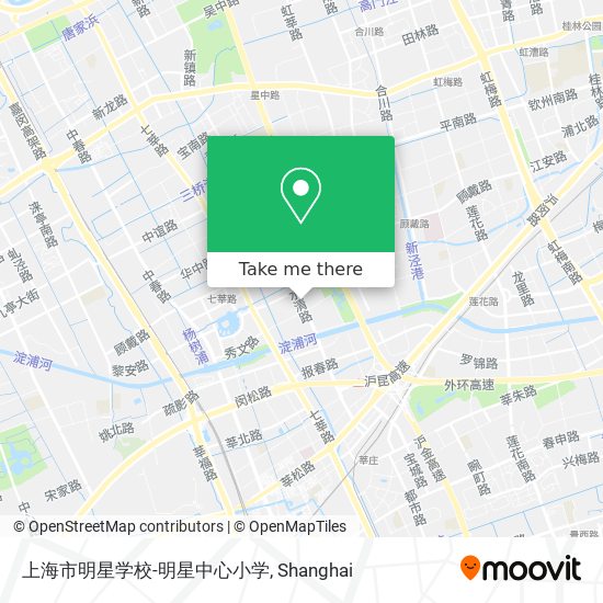 上海市明星学校-明星中心小学 map