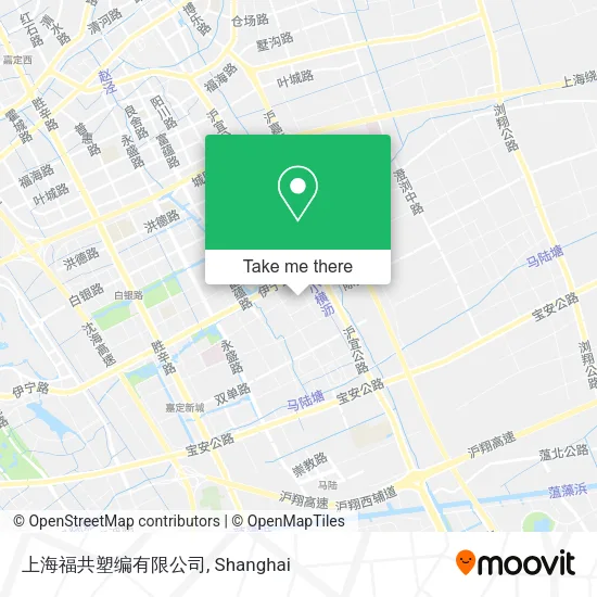 上海福共塑编有限公司 map