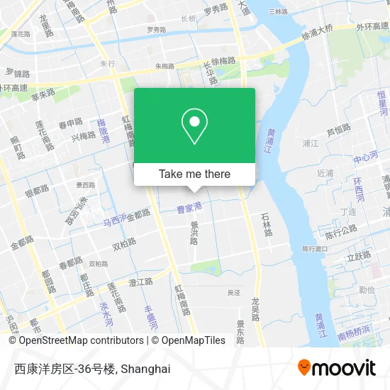 西康洋房区-36号楼 map