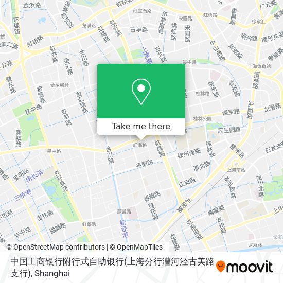 中国工商银行附行式自助银行(上海分行漕河泾古美路支行) map