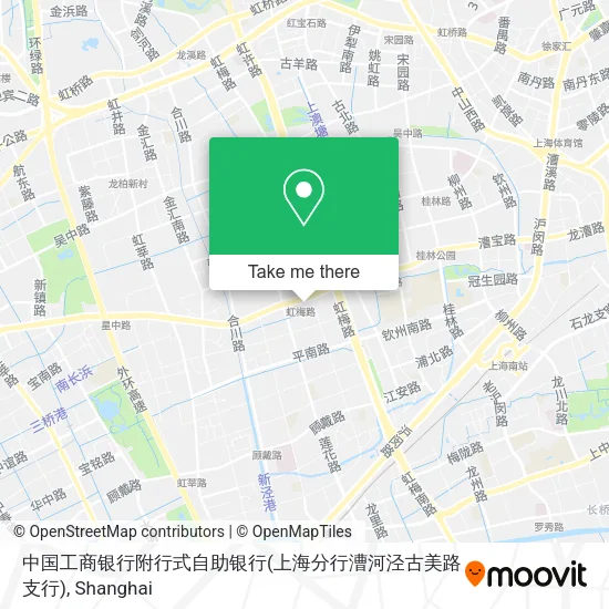 中国工商银行附行式自助银行(上海分行漕河泾古美路支行) map