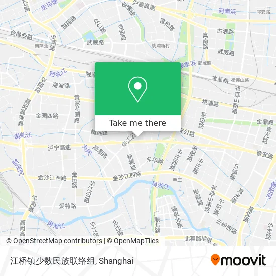 江桥镇少数民族联络组 map