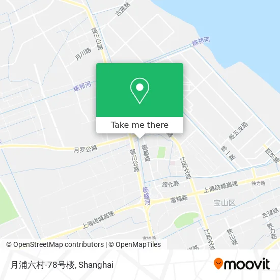 月浦六村-78号楼 map