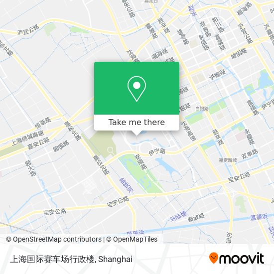 上海国际赛车场行政楼 map