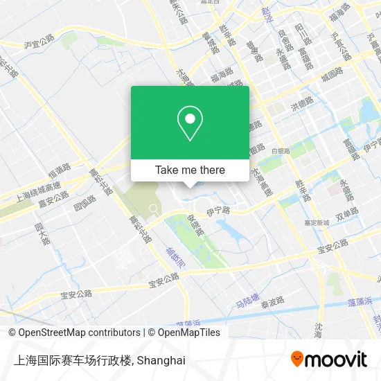 上海国际赛车场行政楼 map
