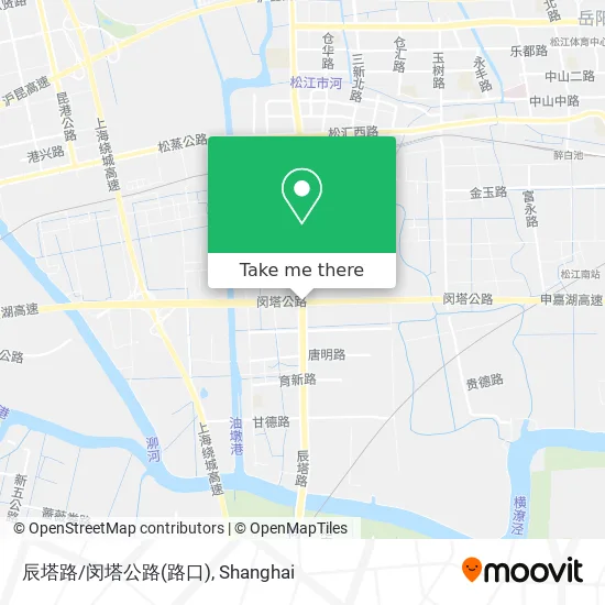 辰塔路/闵塔公路(路口) map