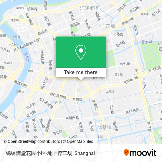 锦绣满堂花园小区-地上停车场 map