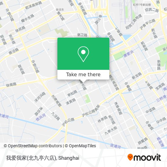 我爱我家(北九亭六店) map