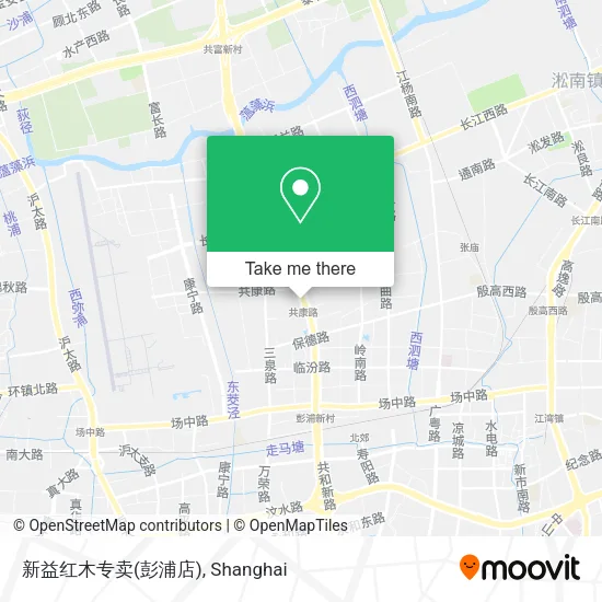 新益红木专卖(彭浦店) map
