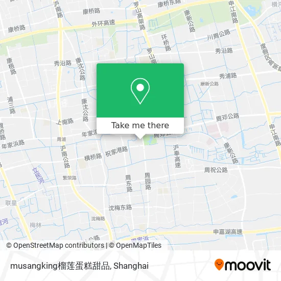 musangking榴莲蛋糕甜品 map
