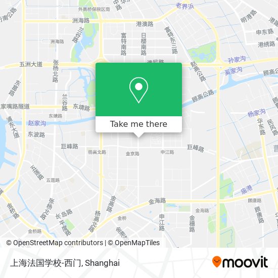 上海法国学校-西门 map