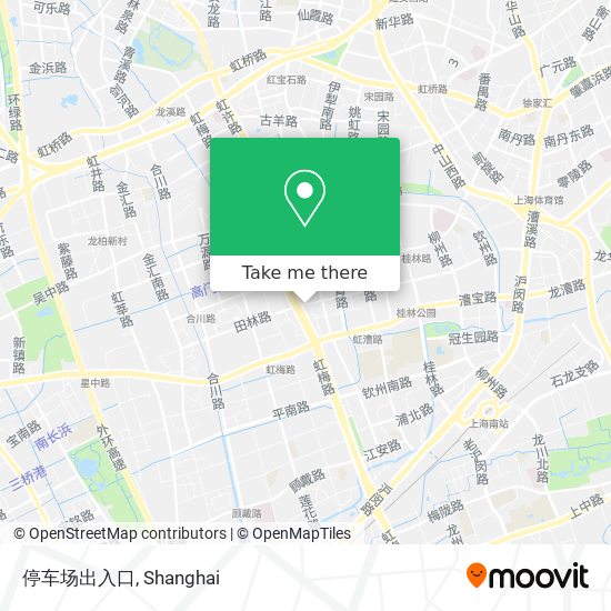 停车场出入口 map