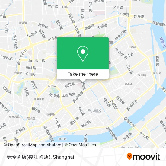 曼玲粥店(控江路店) map