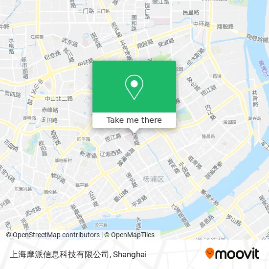 上海摩派信息科技有限公司 map