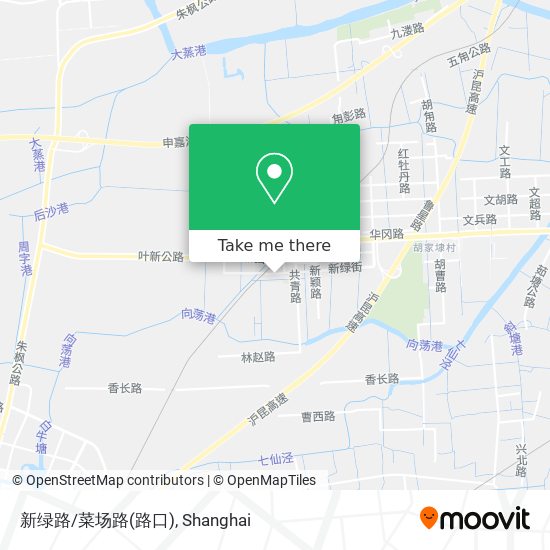 新绿路/菜场路(路口) map