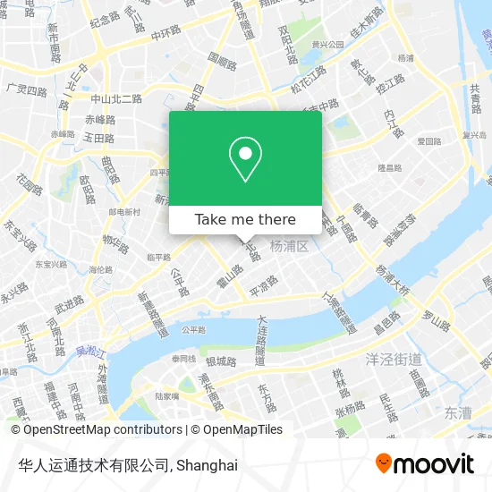 华人运通技术有限公司 map