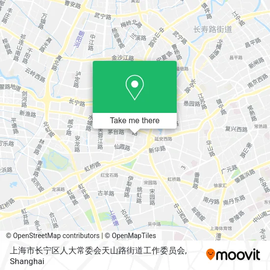上海市长宁区人大常委会天山路街道工作委员会 map