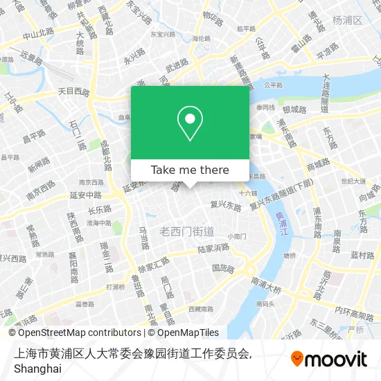 上海市黄浦区人大常委会豫园街道工作委员会 map