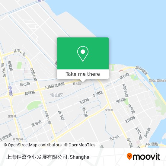 上海钟盈企业发展有限公司 map