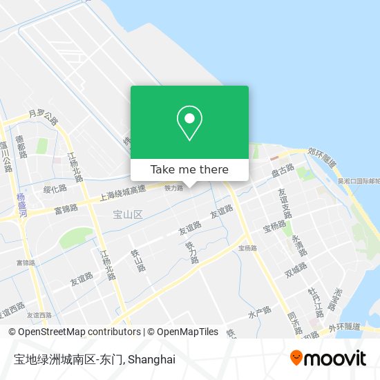 宝地绿洲城南区-东门 map