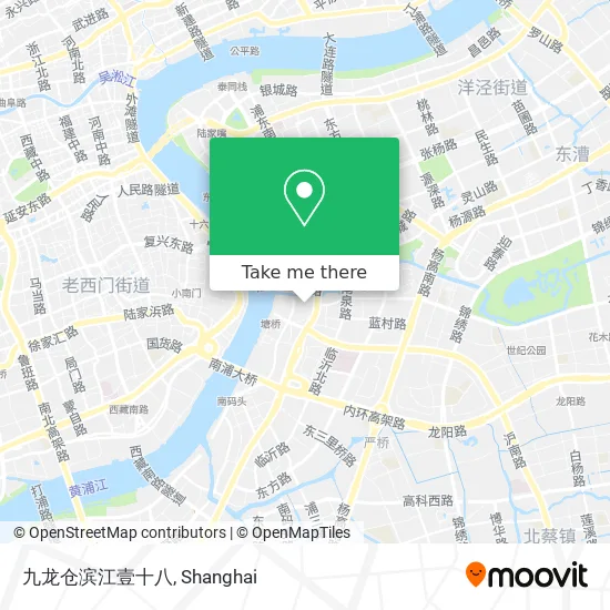 九龙仓滨江壹十八 map