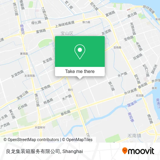 良龙集装箱服务有限公司 map