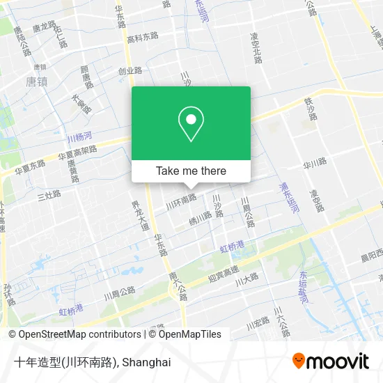 十年造型(川环南路) map