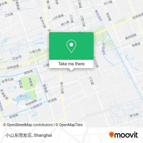 小山东理发店 map