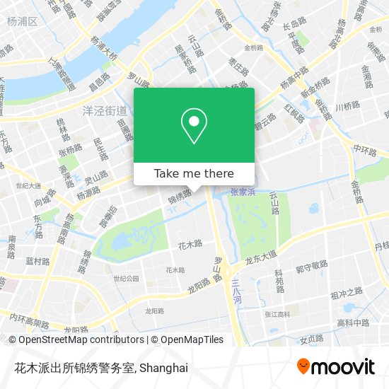 花木派出所锦绣警务室 map