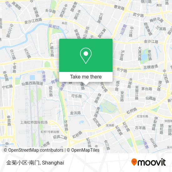 金菊小区-南门 map