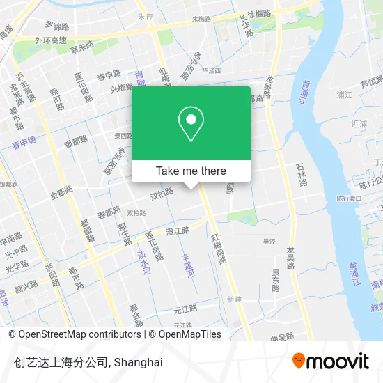 创艺达上海分公司 map