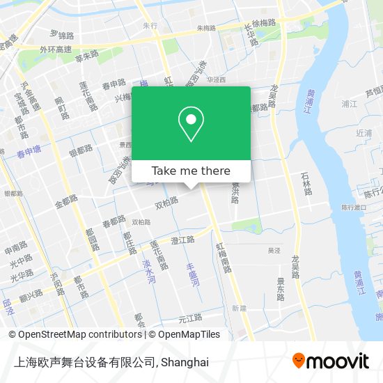 上海欧声舞台设备有限公司 map