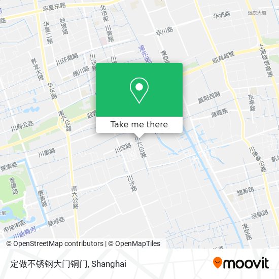 定做不锈钢大门铜门 map
