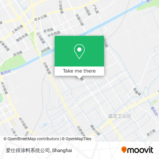 爱仕得涂料系统公司 map