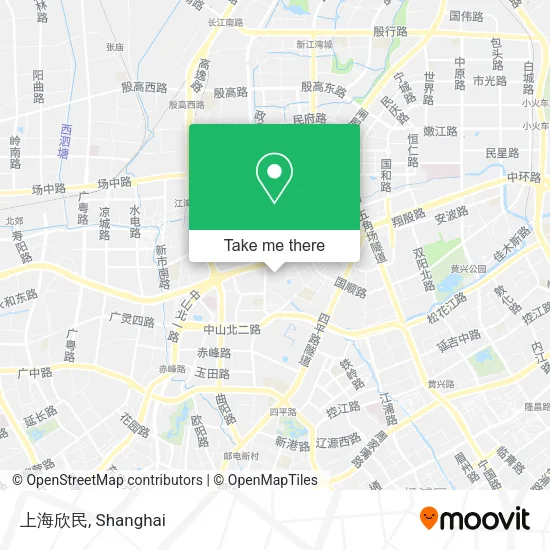 上海欣民 map